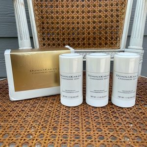 Donna Karan Cashmere Mist deodorant trio